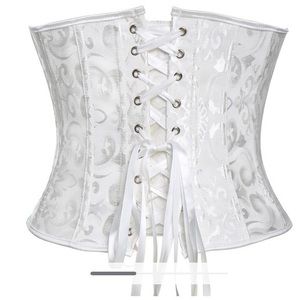 Women's Steel Boned Heavy Duty Waist Trainer Corset Shaper size S